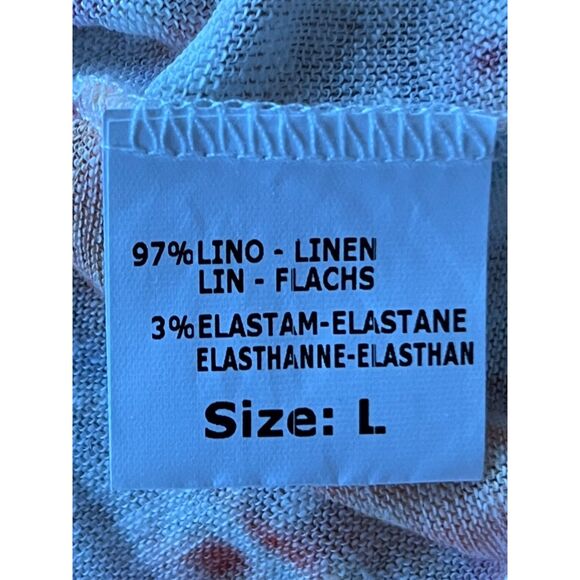 PRINTED ARTWORKS Multicolor Long Sleeve T Shirt Tee Top Women's Size Large - Picture 5 of 10